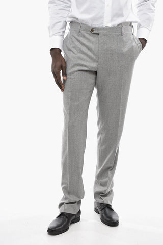 Pantaloni in Lana ACADEMY con Passanti