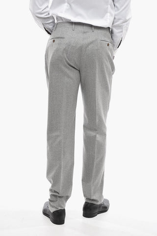 Pantaloni in Lana ACADEMY con Passanti