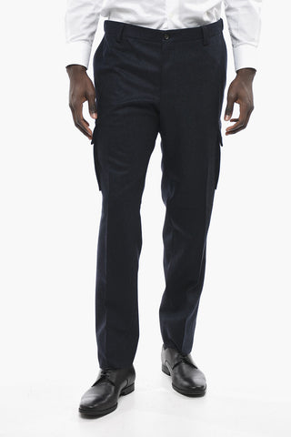 Pantaloni Cargo ACADEMY in Lana Vergine
