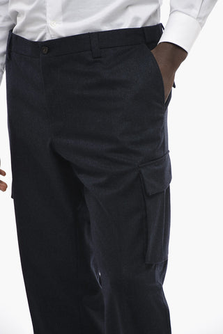 Pantaloni Cargo ACADEMY in Lana Vergine