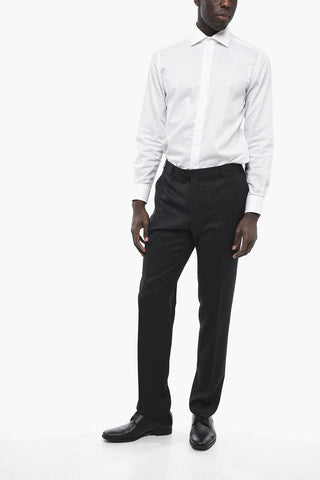 Pantaloni ACADEMY in Pura Lana Twill
