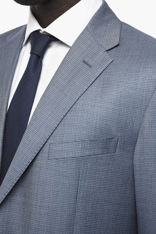 CC COLLECTION Gingham SUPER 150'S Wool Suit