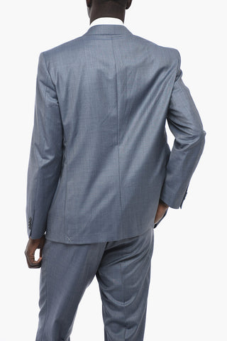 CC COLLECTION Gingham SUPER 150'S Wool Suit