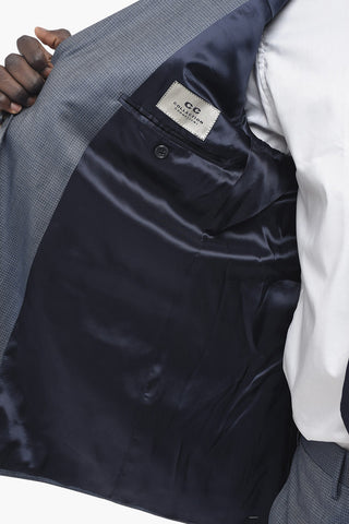 CC COLLECTION Gingham SUPER 150'S Wool Suit