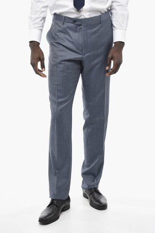 CC COLLECTION Gingham SUPER 150'S Wool Suit