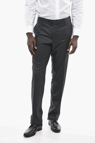 Hose aus Wolle Straight Fit