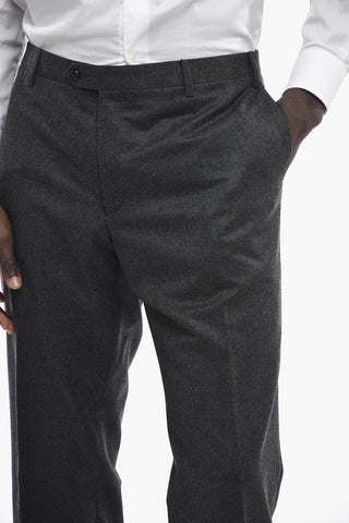 Hose aus Wolle Straight Fit