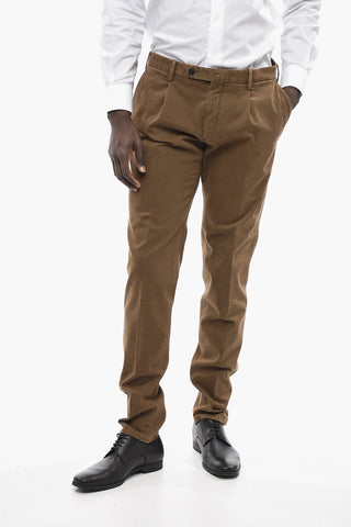 ID Cotton Blend Hand-Dyed Chinos Pants