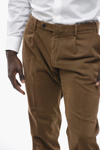 ID Cotton Blend Hand-Dyed Chinos Pants