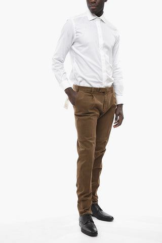 ID Cotton Blend Hand-Dyed Chinos Pants