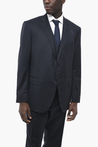 Extrafine Wool ACADEMY Suit with Vest