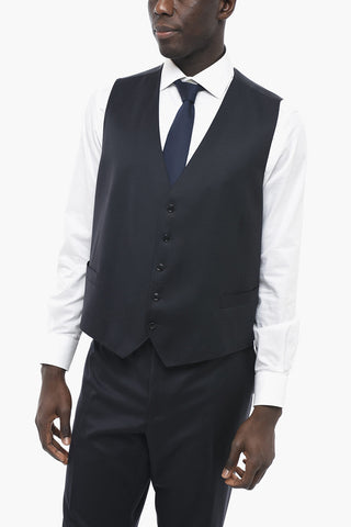 Extrafine Wool ACADEMY Suit with Vest