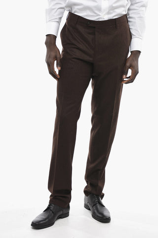Flush Pocket ACADEMY Pure Wool Pants