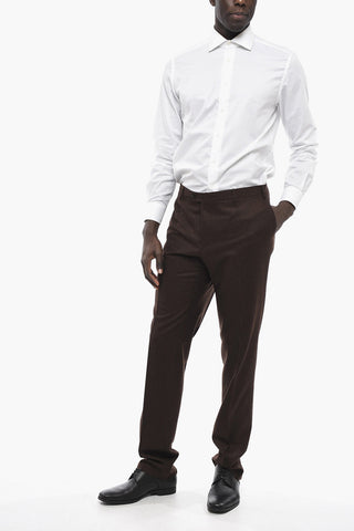 Flush Pocket ACADEMY Pure Wool Pants