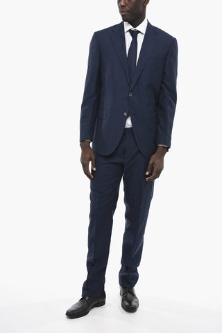 Notch Lapel LEADER Flax Blend Suit