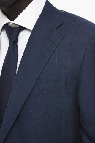 Notch Lapel LEADER Flax Blend Suit