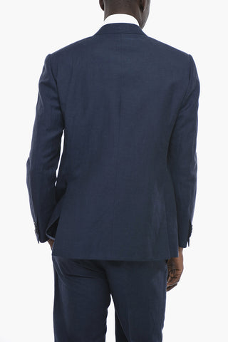 Notch Lapel LEADER Flax Blend Suit