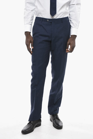 Notch Lapel LEADER Flax Blend Suit