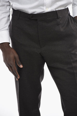 Pantaloni in Misto Lana Vergine ACADEMY con Passanti