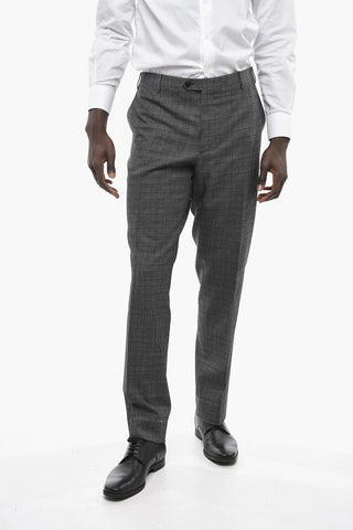 District Check ACADEMY Wool Pants