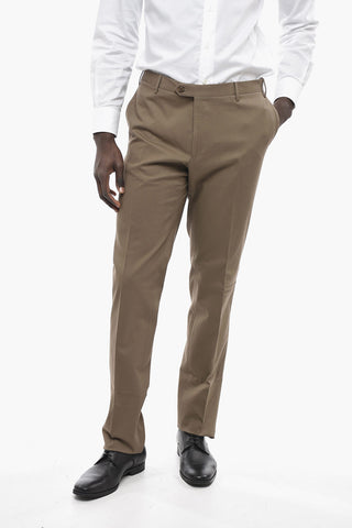 Cotton-Jersey Chino Trousers ACADEMY