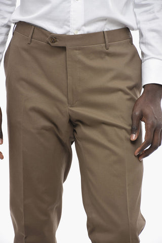 Cotton-Jersey Chino Trousers ACADEMY