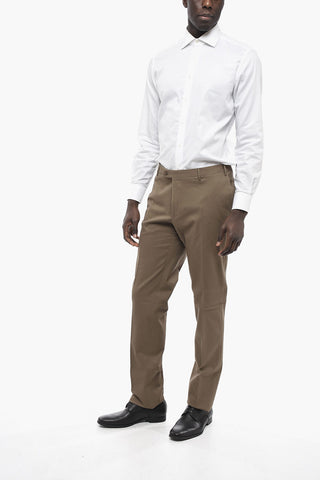 Cotton-Jersey Chino Trousers ACADEMY