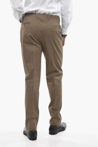 Cotton-Jersey Chino Trousers ACADEMY