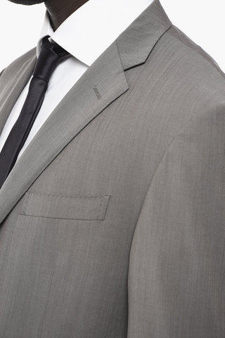 Stretch Virgin Wool ACADEMY Suit with Flap Pockets