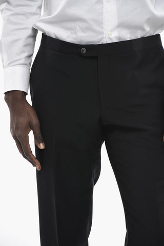CERIMONIA Virgin Wool ACADEMY Pants with Belt Loops