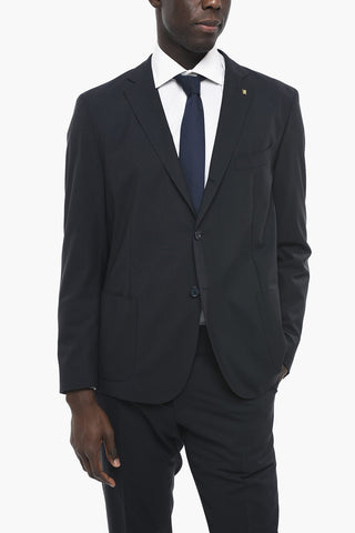 CC COLLECTION Wool Blend Unlined Suit