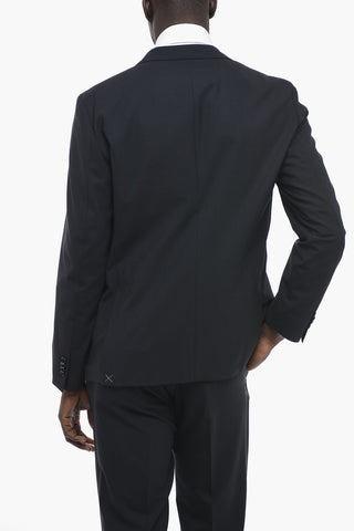 CC COLLECTION Wool Blend Unlined Suit