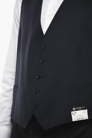 Virgin Wool LEADER Vest with Flush Pockets