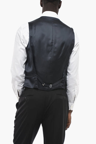 Virgin Wool LEADER Vest with Flush Pockets