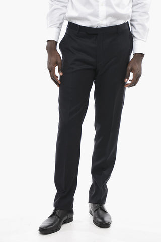 CC COLLECTION Pantaloni REFINED in Lana Vergine