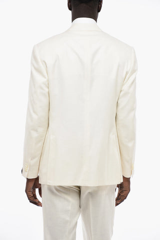 Cotton Blend ACADEMY Suit with Flap Pockets