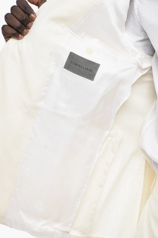 Cotton Blend ACADEMY Suit with Flap Pockets