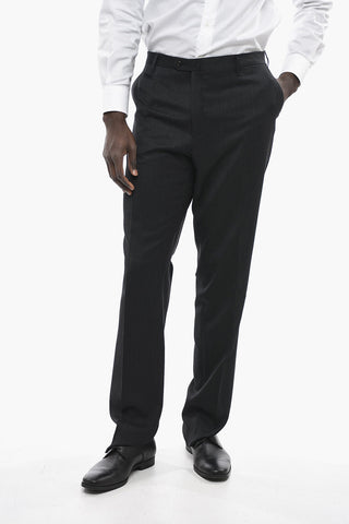 Pure Wool LEADER Pants with Zipped Pockets