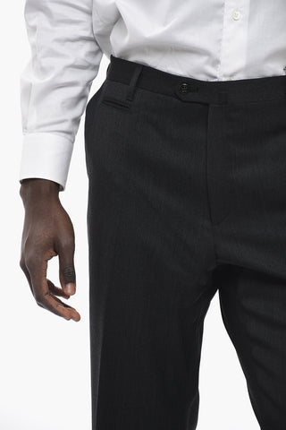 Pure Wool LEADER Pants with Zipped Pockets