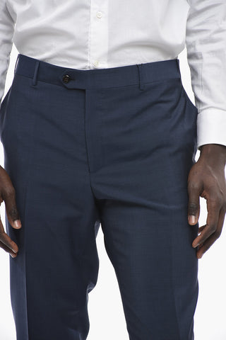 Pantaloni in Misto Lana Regular Fit