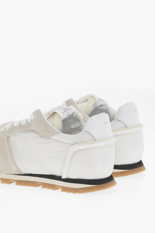 MM22 Fabric and Suede Low Top Sneakers