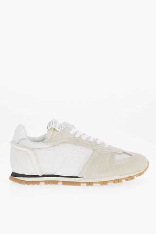 MM22 Fabric and Suede Low Top Sneakers
