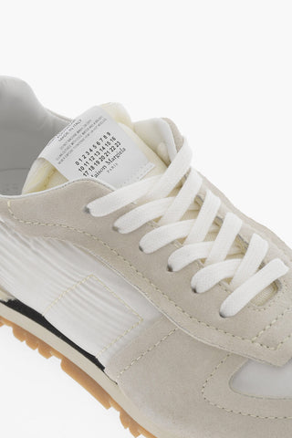 MM22 Fabric and Suede Low Top Sneakers