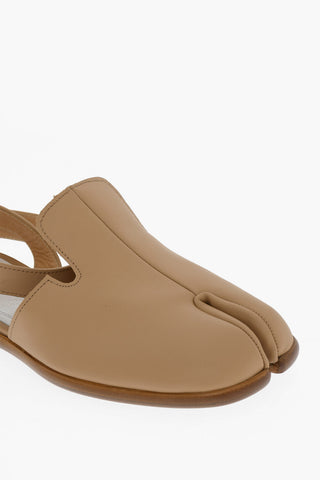 MM22 Leather TABI Lace-Up Sandals