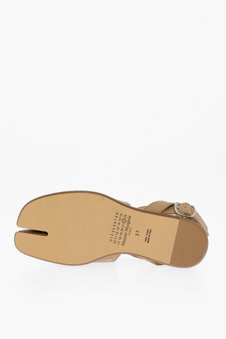 MM22 Leather TABI Lace-Up Sandals