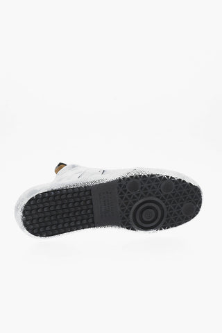 MM22 Open Back Patent Leather Sneakers
