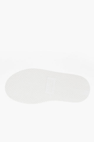 MM6 Low Suede Sneakers with 5.5cm Contrast Platform