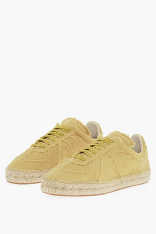 MM22 Low-Top vintage effect Sneakers with Juta Sole