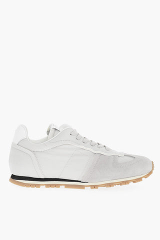 MM22 Fabric and Suede Low Top Sneakers