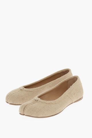 MM22 Ballerine TABI in Juta con Nodo